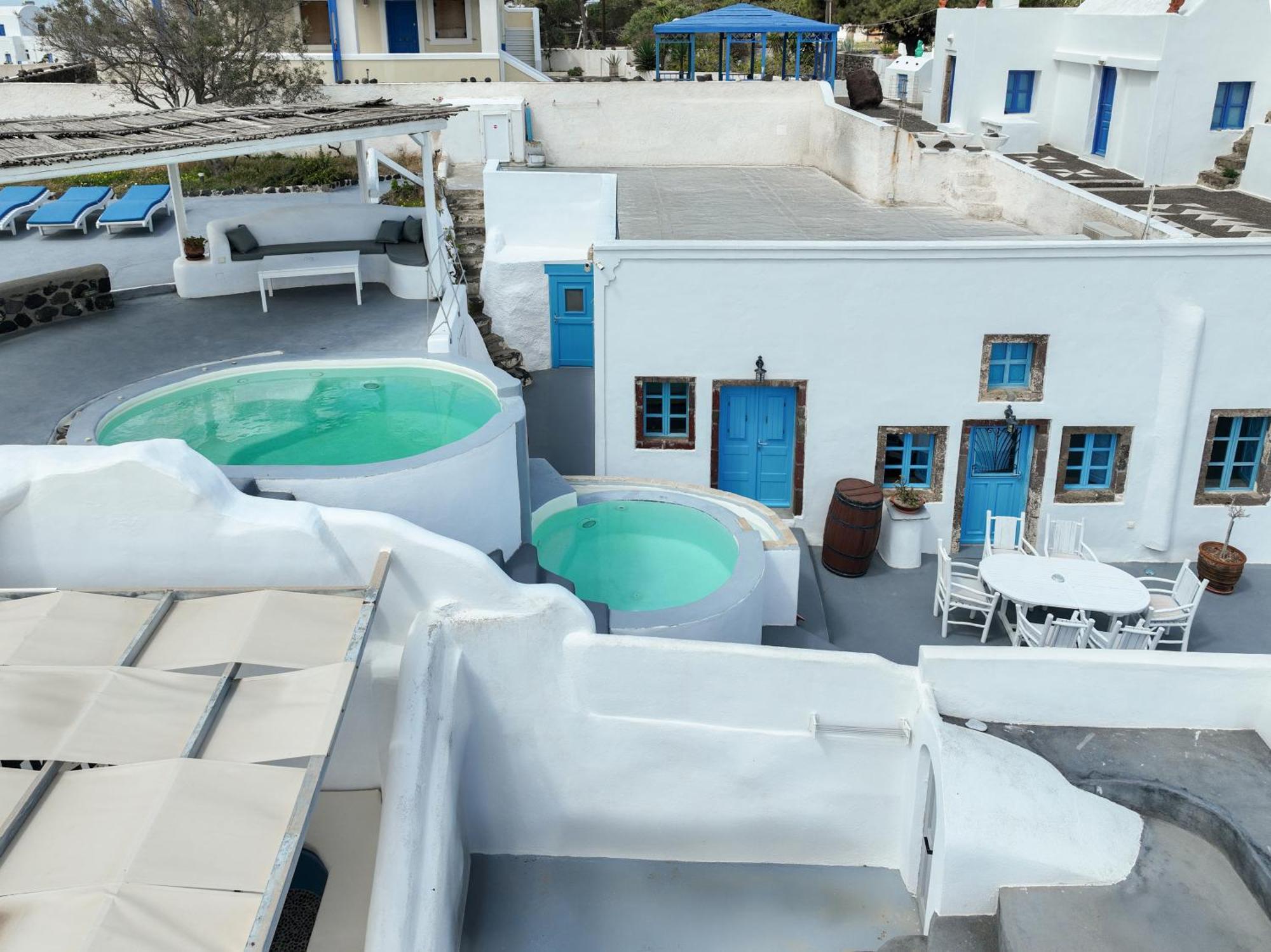 Simantiri Private Villa Megalochori  Esterno foto